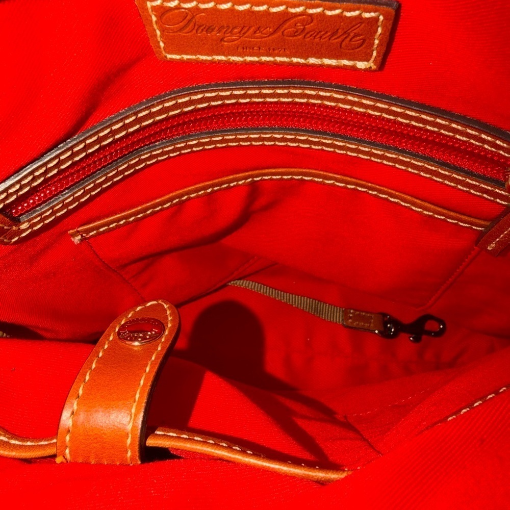 Dooney & Bourke Black and Tan Crossbody Bag - Picture 13 of 14